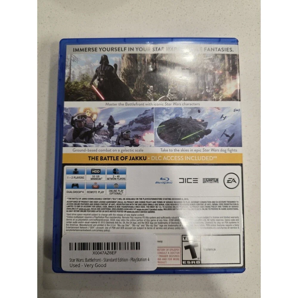 Star Wars: Battlefront Standard Edition PS4  PlayStation 4, EA